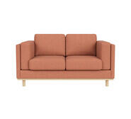 Seville 2 Seater Sofa Linden Rose
