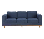 Seville 3 Seater Sofa Blue
