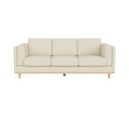 Seville 3 Seater Sofa White