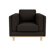 Seville Armchair Grey 3 Seater