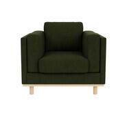 Seville Armchair Mason Olive 3 Seater
