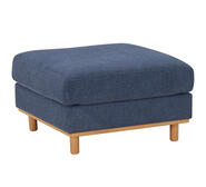 Seville Ottoman Grey 3 Seater