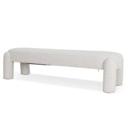 Tasker Long Ottoman - Coastal Beige by Interior Secrets - AfterPay Available