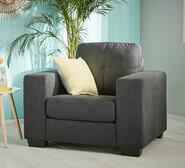 Tivoli Armchair Grey 1 Seater