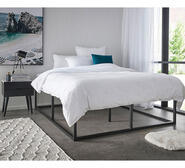 Tori High Double Bed Base Black