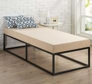Tori High Single Bed Base Black