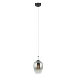 VINUM Pendant Lamp Light Interior ES 40W Chrome Wine Glass OD140mm x H960mm