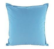 Velveta Plain Deluxe Cushion Blue