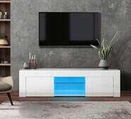 Wallux Entertainment Unit White