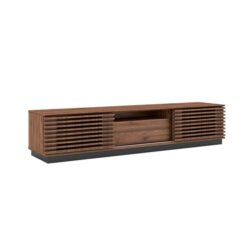 Wesley Wooden Large Entertainment Unit TV Stand 180cm - Columbia & Black