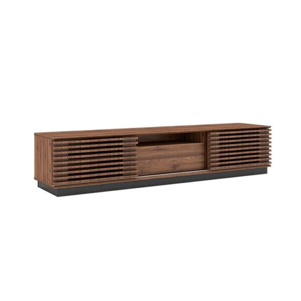 Wesley Wooden Large Entertainment Unit TV Stand 180cm - Columbia & Black