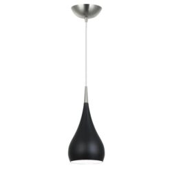 ZARA Pendant Lamp Light Interior ES Matte Black Bell OD160mm