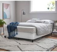 Zabi Queen Bed Base White