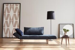 Zeal day bed with dark styletto leg - innovation living