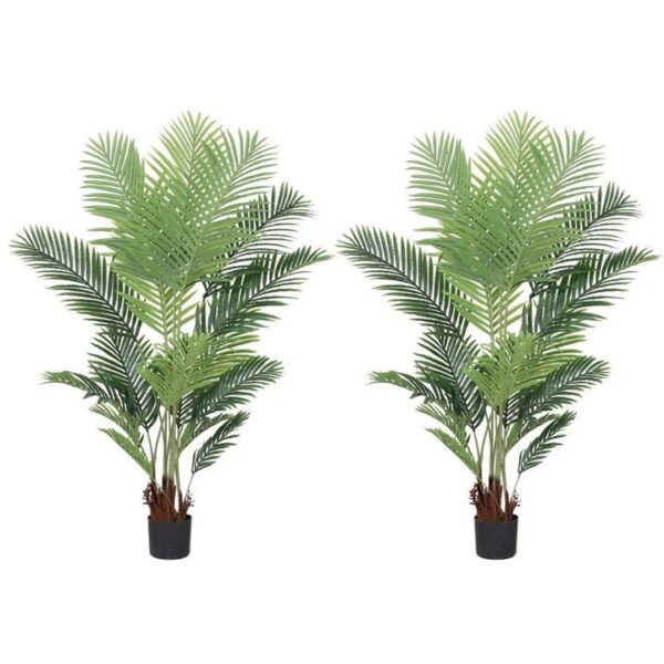 2X 180cm Artificial Swallowtail Sunflower Fake Decoration Tree Flower Pot Plant