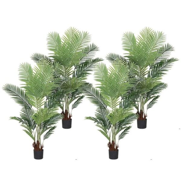 4X 180cm Artificial Swallowtail Sunflower Fake Decoration Tree Flower Pot Plant