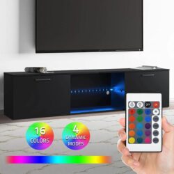 Advwin LED TV Unit Cabinet Entertainment Unit