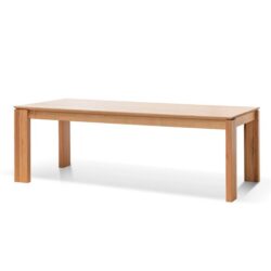 Amparo 2.4m Dining Table - Messmate by Interior Secrets - AfterPay Available