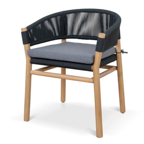 Andor Outdoor Dining Chair - Royal Anthracite by Interior Secrets - AfterPay Available