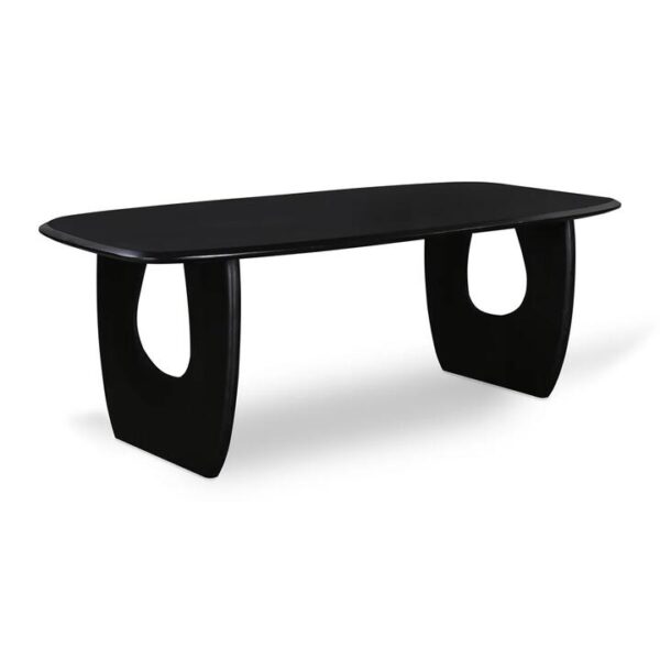 Anita 2.2m Dining Table - Full Black by Interior Secrets - AfterPay Available