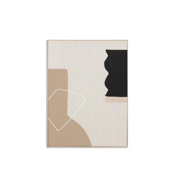 Arles Fawn 1 Framed Canvas Wall Art Print by Interior Secrets - AfterPay Available