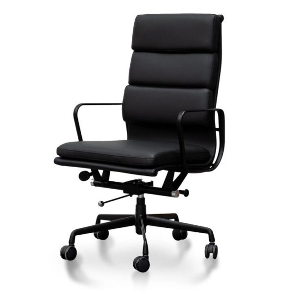 Ashton High Back Office Chair - Full Black by Interior Secrets - AfterPay Available