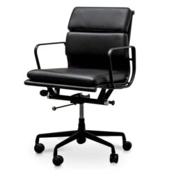 Ashton Low Back Office Chair - Full Black by Interior Secrets - AfterPay Available