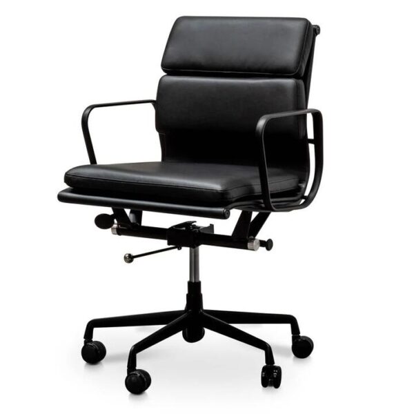 Ashton Low Back Office Chair - Full Black by Interior Secrets - AfterPay Available