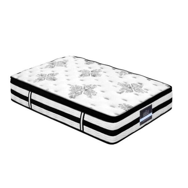 Bedding Algarve Euro Top Pocket Spring Mattress 34cm Thick - King Single