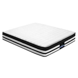 Bedding Rostock Euro Top Pocket Spring Mattress 27cm Thick - Queen