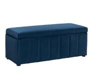 Bekah Ottoman Blue