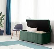 Bekah Ottoman Green