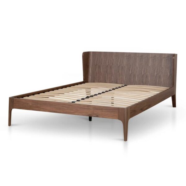 Belmont Queen Bed Frame - Walnut by Interior Secrets - AfterPay Available