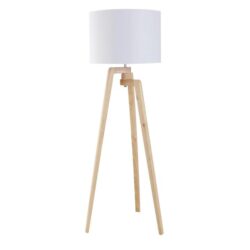 Bodo Floor Lamp - Natural & White by Interior Secrets - AfterPay Available