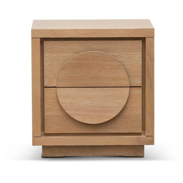 Bonnie Bedside Table - Dusty Oak by Interior Secrets - AfterPay Available