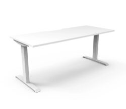 Boost Static 1.2m Single Sided Workstation - White by Interior Secrets - AfterPay Available