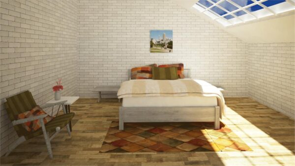 Byron custom timber bed frame