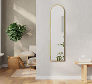Calliope 120Cm Arched Wall Mirror Yellow