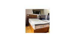 Cambridge custom timber storage bed frame discounted display display