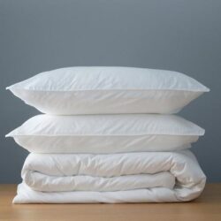 Canningvale Vintage Quilt Cover Set - Charcoal Melange, Queen, Softwash Cotton