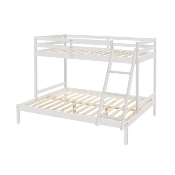 Casper Triple Bunk Bed Frame - White
