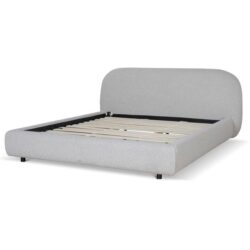 Cedar King Bed Frame - Clay Grey by Interior Secrets - AfterPay Available