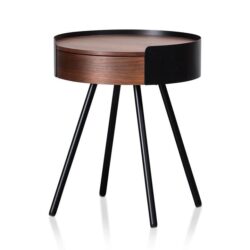 Celdon Side Table - Walnut by Interior Secrets - AfterPay Available