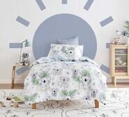 Charly Koala Cuddles Double Quilt Cover Set Multi