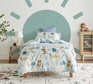 Charly Puppy Love Single Quilt Cover Set Multi