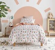 Charly Shy Fox Single Quilt Cover Set Multi
