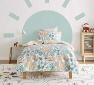Charly Tiger Safari Single Quilt Cover Set Multi