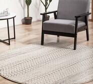 Chia Harper 240 X 240Cm Round Rug Grey Extra Large