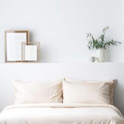 Classic Cotton Bed Sheet Set | Fitted Sheet, Pillow Case & Quilt Cover King / Sandshell