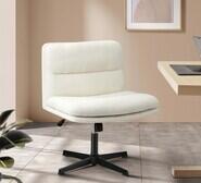 Connor Office Chair No Wheels White